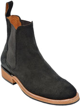 Load image into Gallery viewer, Silverton The Ambassador All Leather Round Toe Short Boots (Black)