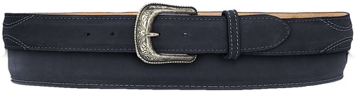 Silverton Arrow All Leather Western Belt (Black)