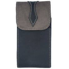 Load image into Gallery viewer, Silverton All Leather Arrowhead Cell Holster (Black/Grey)