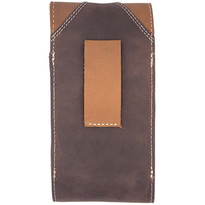 Silverton All Leather Arrowhead Cell Holster (Brown/Tobacco)