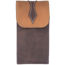 Load image into Gallery viewer, Silverton All Leather Arrowhead Cell Holster (Brown/Tobacco)