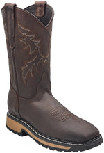 Load image into Gallery viewer, Silverton Foreman All Leather Wide Square Toe Boots (Brown)