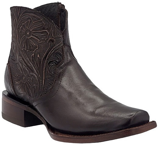 Women Square Toe Short Boots – Western Bargain