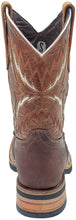 Load image into Gallery viewer, Silverton Longhorn All Leather Square-Toe Boots (Tobacco)
