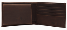 Load image into Gallery viewer, Silverton All Leather Patriot Bi-Fold Wallet (Brown)