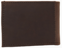 Load image into Gallery viewer, Silverton All Leather Patriot Bi-Fold Wallet (Brown)