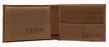 Load image into Gallery viewer, Silverton All Leather Patriot Bi-Fold Wallet (Tobacco)