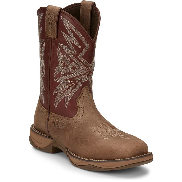 Tony Lama Bartlett Square Toe Light Tan 11