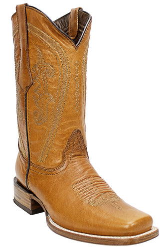 Admirable® Boots Ferrero Square-Toe (Honey)