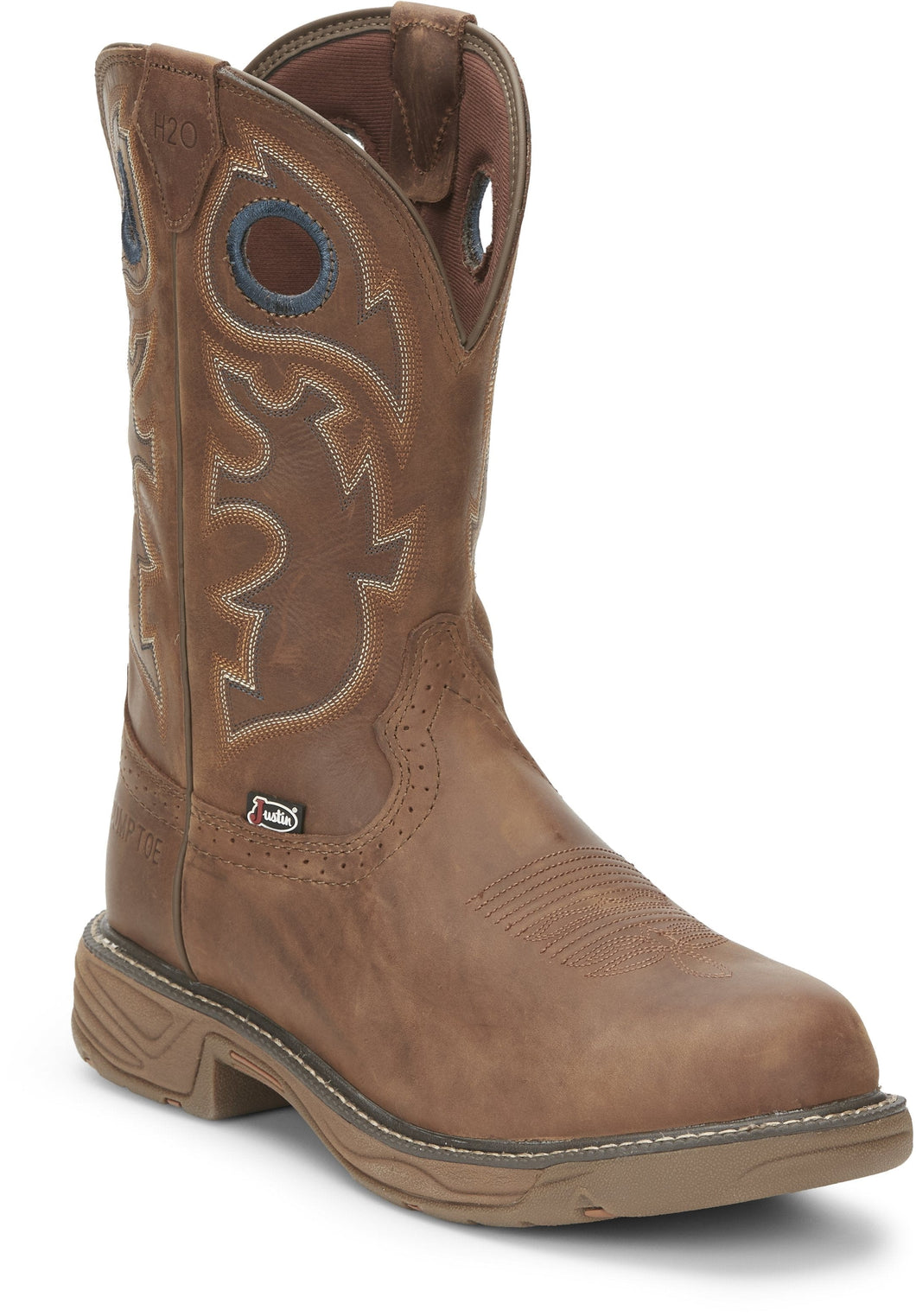 Justin stampede 2024 round toe