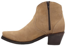 Load image into Gallery viewer, Silverton Lilly All Leather Snip Toe Boots (Beige)