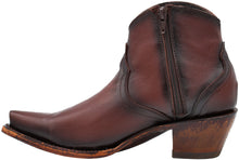 Load image into Gallery viewer, Silverton Patty All Leather Snip Toe Short Boots (Choco)