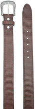 Load image into Gallery viewer, Silverton Tooled Weave All Leather Western Belt (Brown)